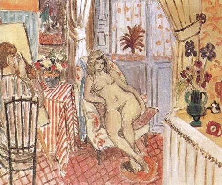 Henri Matisse The Artist and his Model (mk35)
